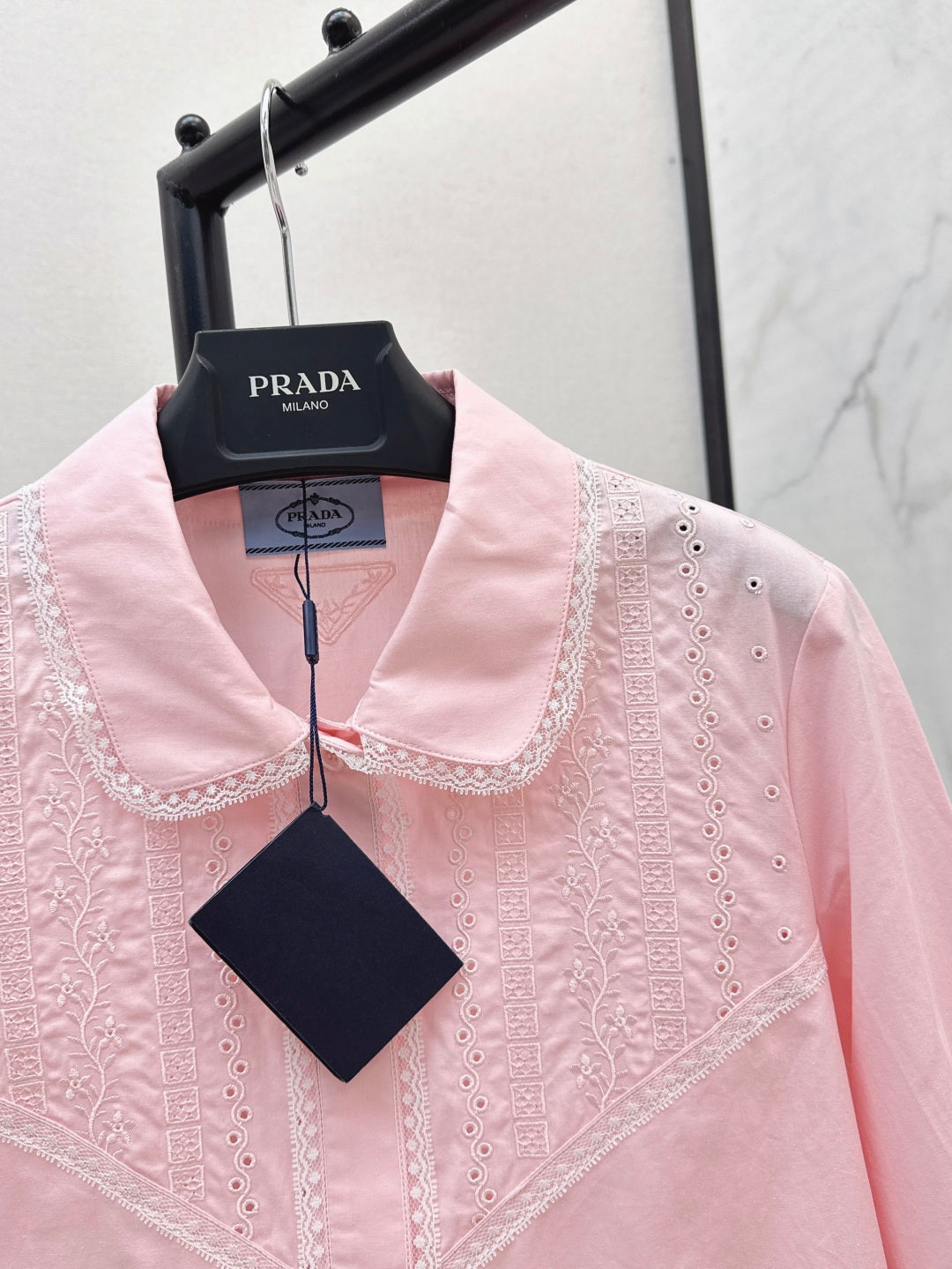 Pra 25ss lace shirt dress