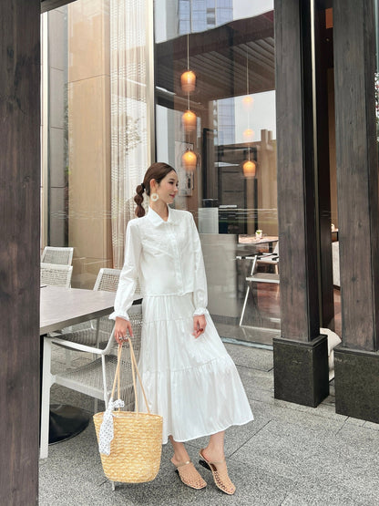 Pra 25ss lace shirt