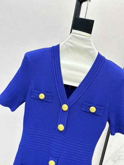 Bal 25ss buttons dress