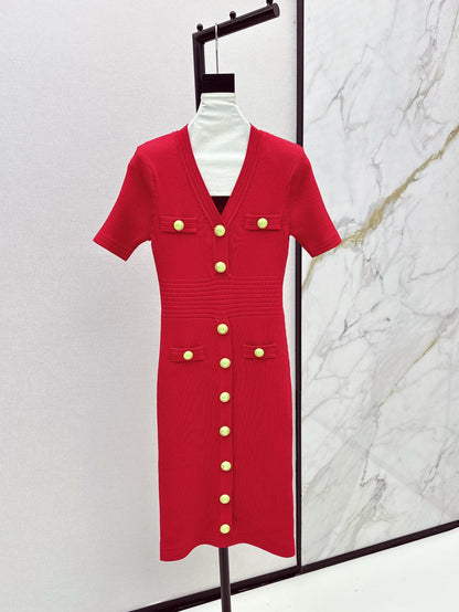 Bal 25ss buttons dress