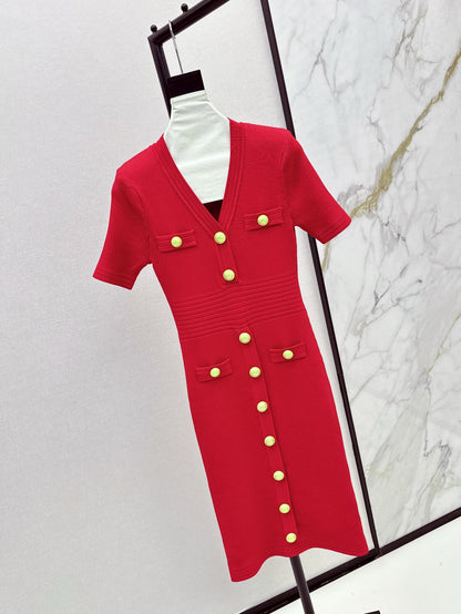 Bal 25ss buttons dress