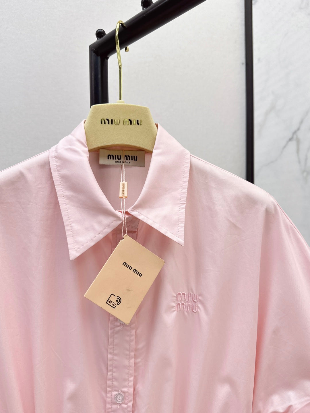 Miu 25ss drawstring dress
