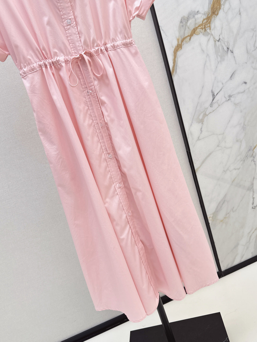 Miu 25ss drawstring dress