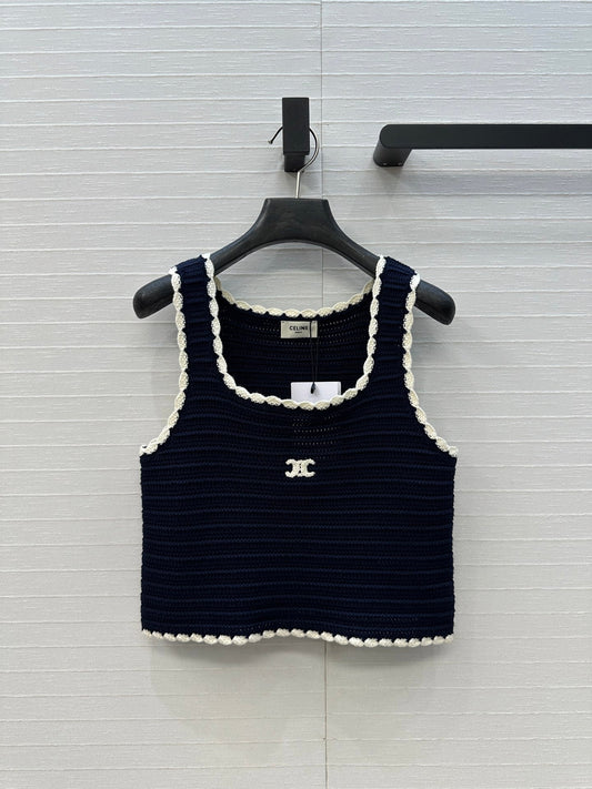 Celi 25ss knit  top tank