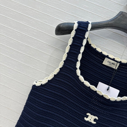 Celi 25ss knit  top tank