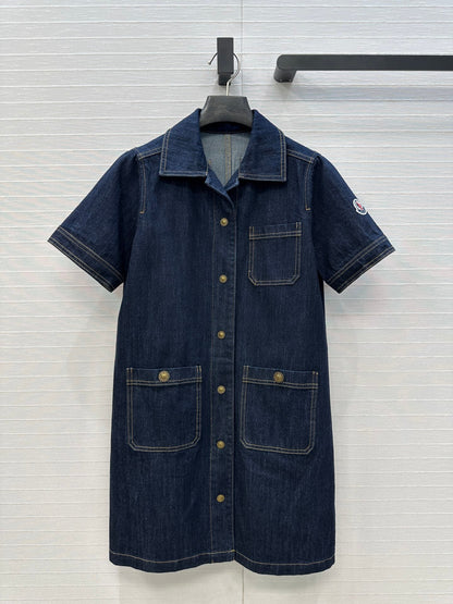 Monc 25ss denim dress