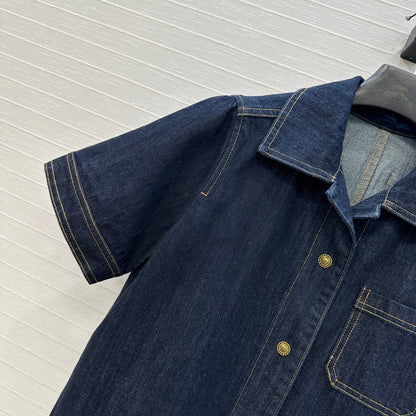 Monc 25ss denim dress