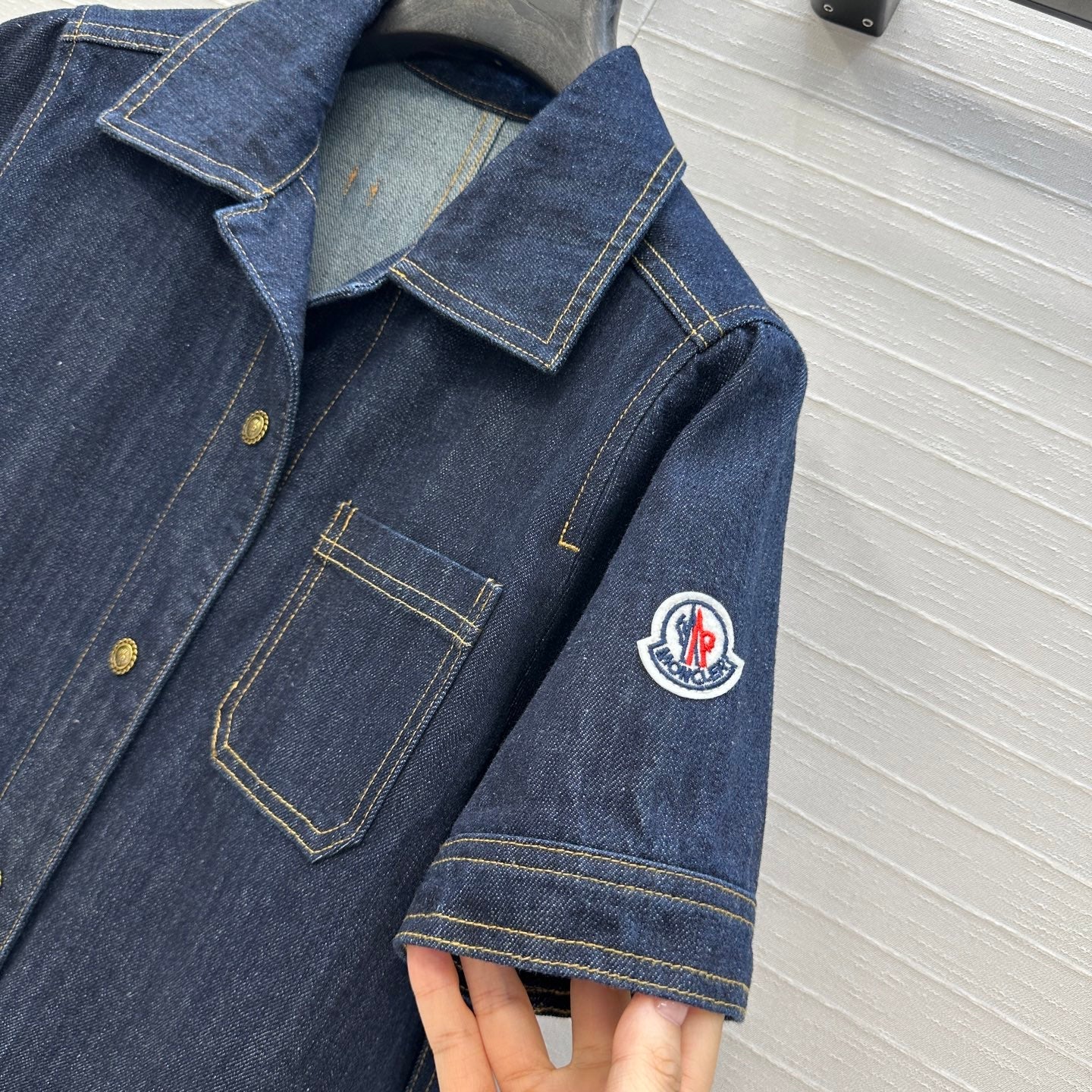 Monc 25ss denim dress