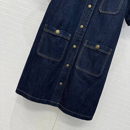 Monc 25ss denim dress