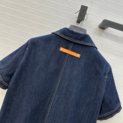 Monc 25ss denim dress
