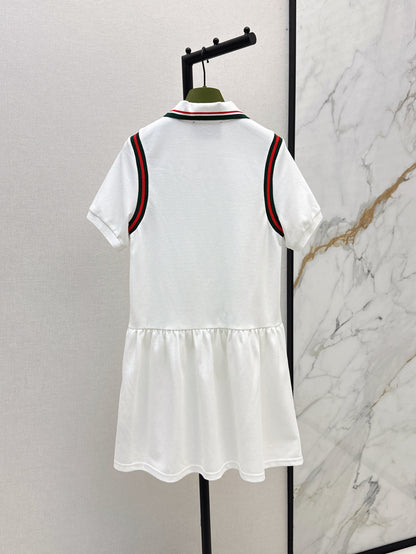 Guc 25ss webbing dress