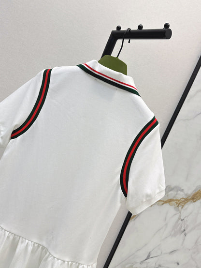 Guc 25ss webbing dress