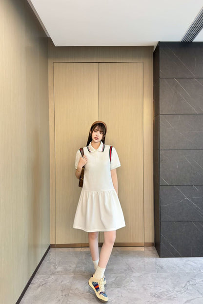 Guc 25ss webbing dress