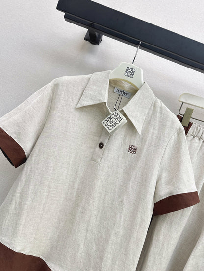 Loe 25ss linen suit