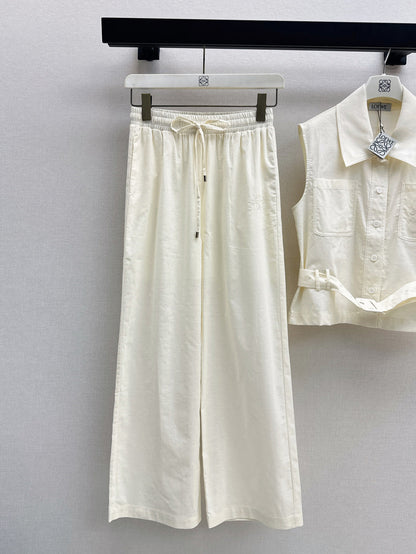 Loe 25ss vest pants set