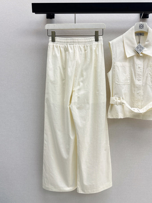 Loe 25ss vest pants set
