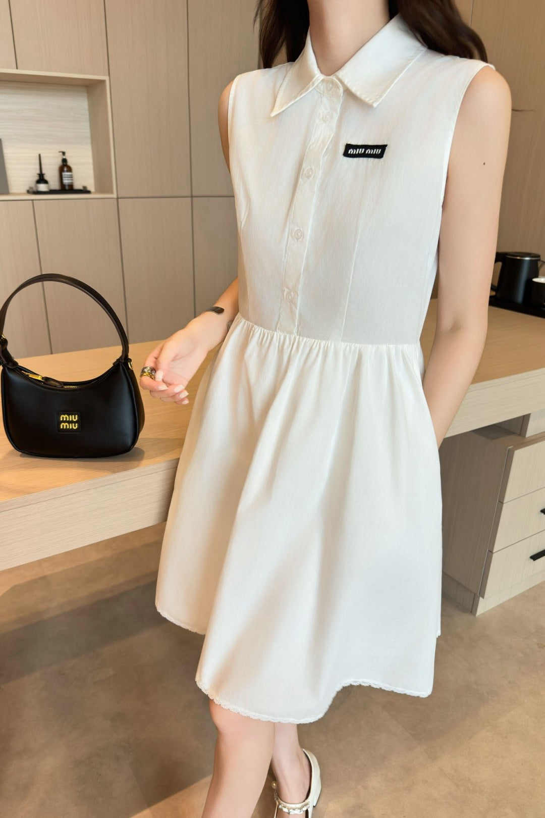 Miu 25ss shirt dress