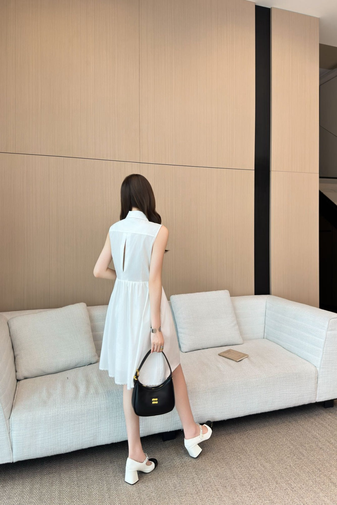 Miu 25ss shirt dress