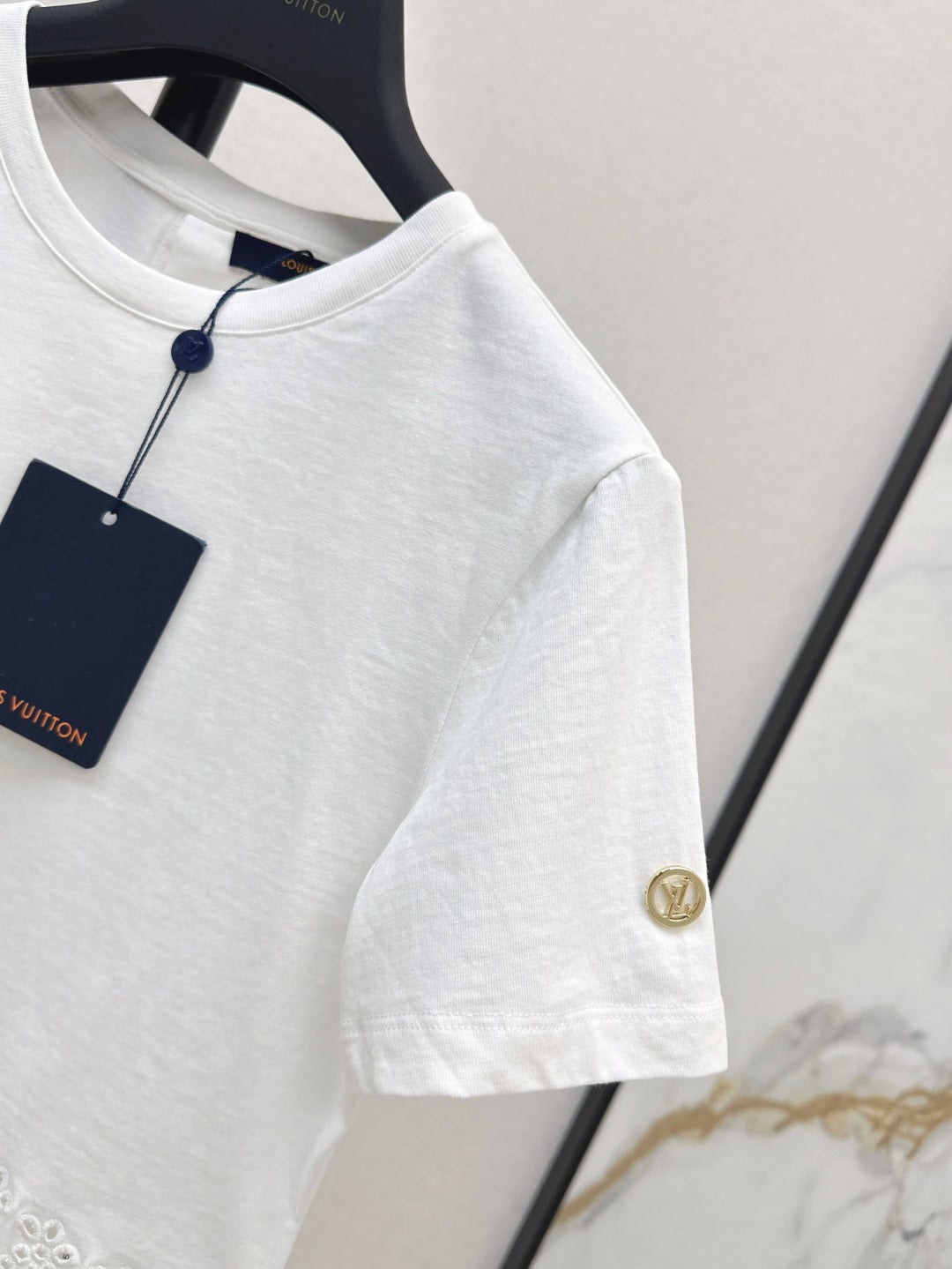 Louis 25ss embroidered t-shirt