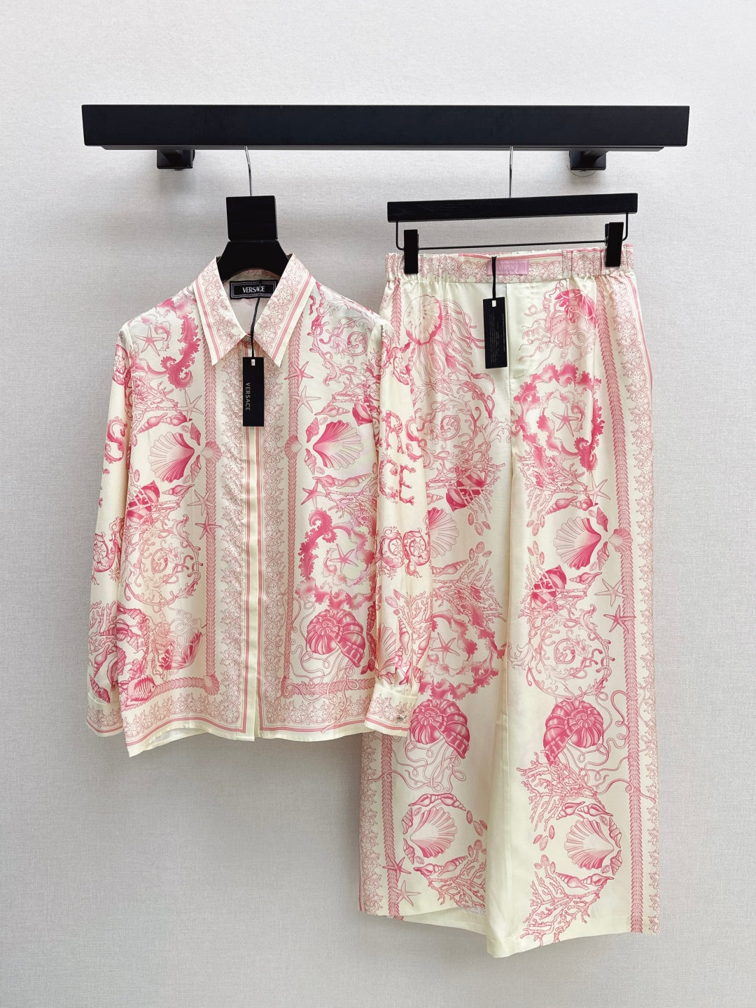 Vers 25ss silk shirt