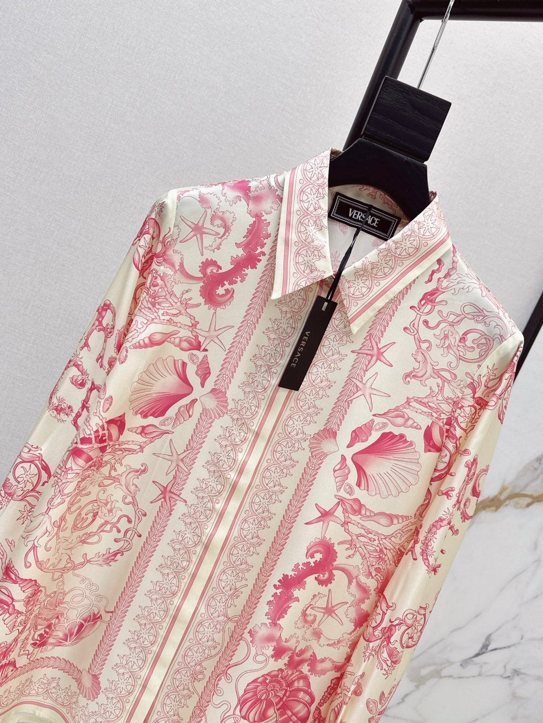 Vers 25ss silk shirt