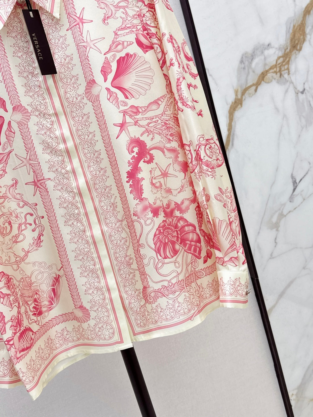 Vers 25ss silk shirt