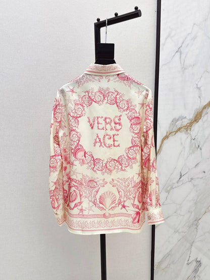 Vers 25ss silk shirt