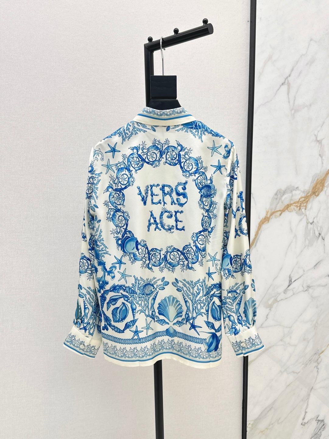 Vers 25ss silk shirt