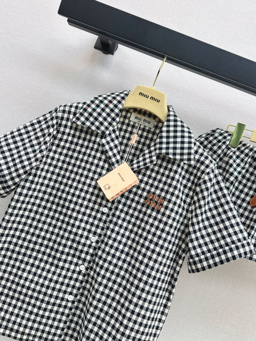 Miu 25ss plaid suit