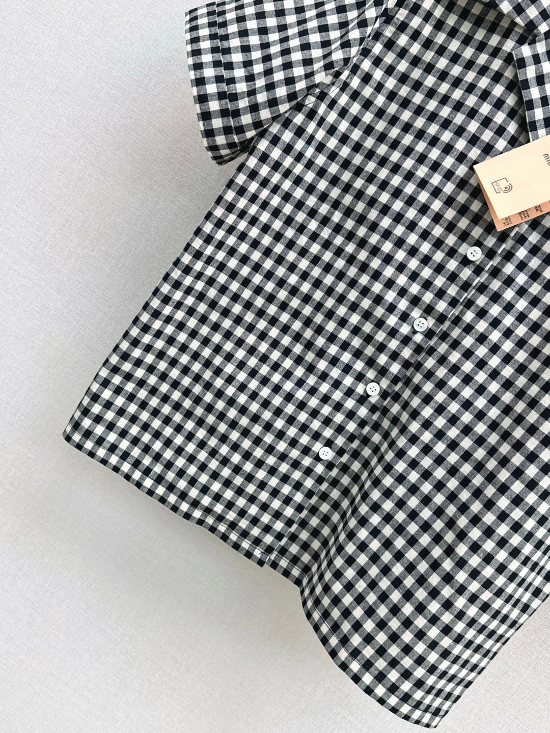 Miu 25ss plaid suit