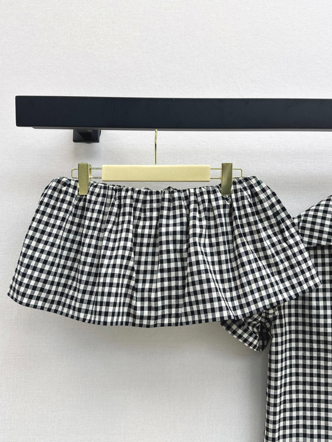 Miu 25ss plaid suit