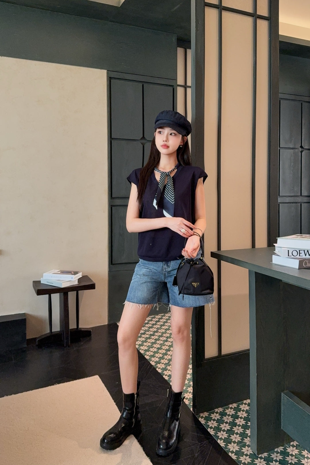 CD 25ss knit vest