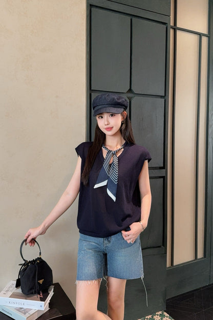 CD 25ss knit vest