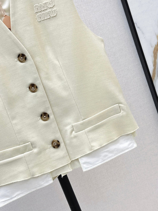 Miu 25ss vest