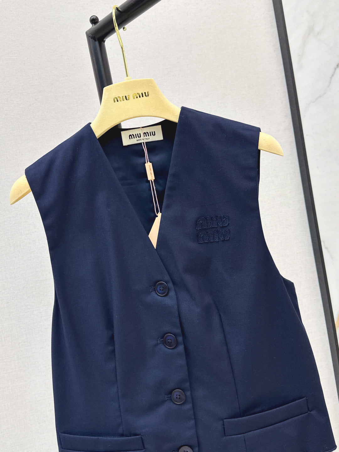 Miu 25ss vest