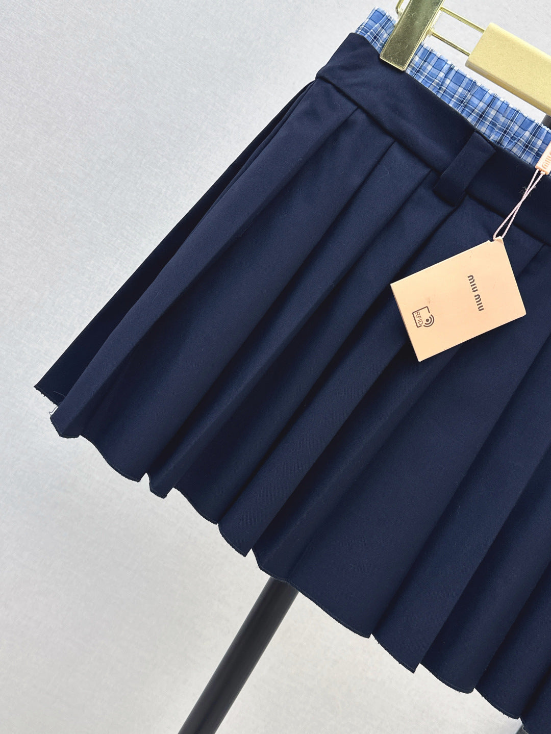 Miu 25ss pleated skirt