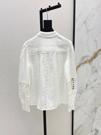 Zimm 25ss lace shirt