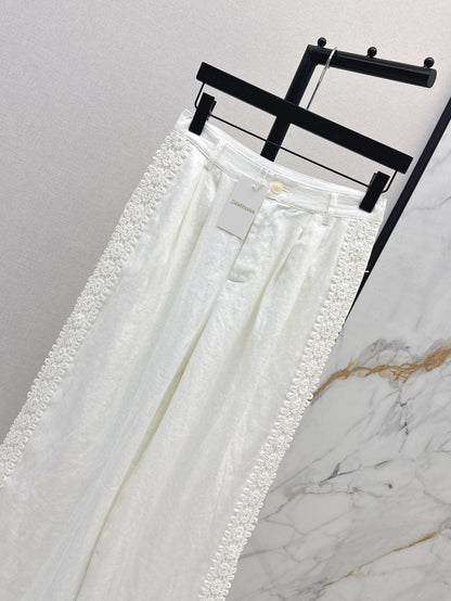 Zimm 25ss linen pants