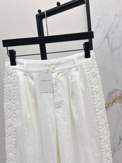 Zimm 25ss linen pants