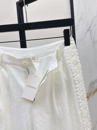 Zimm 25ss linen pants