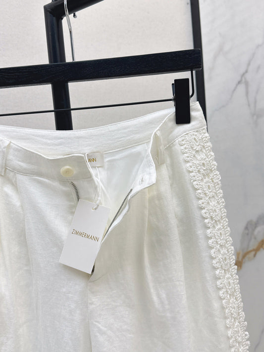 Zimm 25ss linen pants