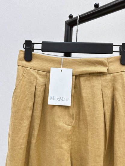 Max 25ss linen pants