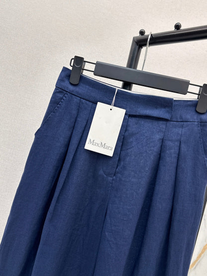Max 25ss linen pants