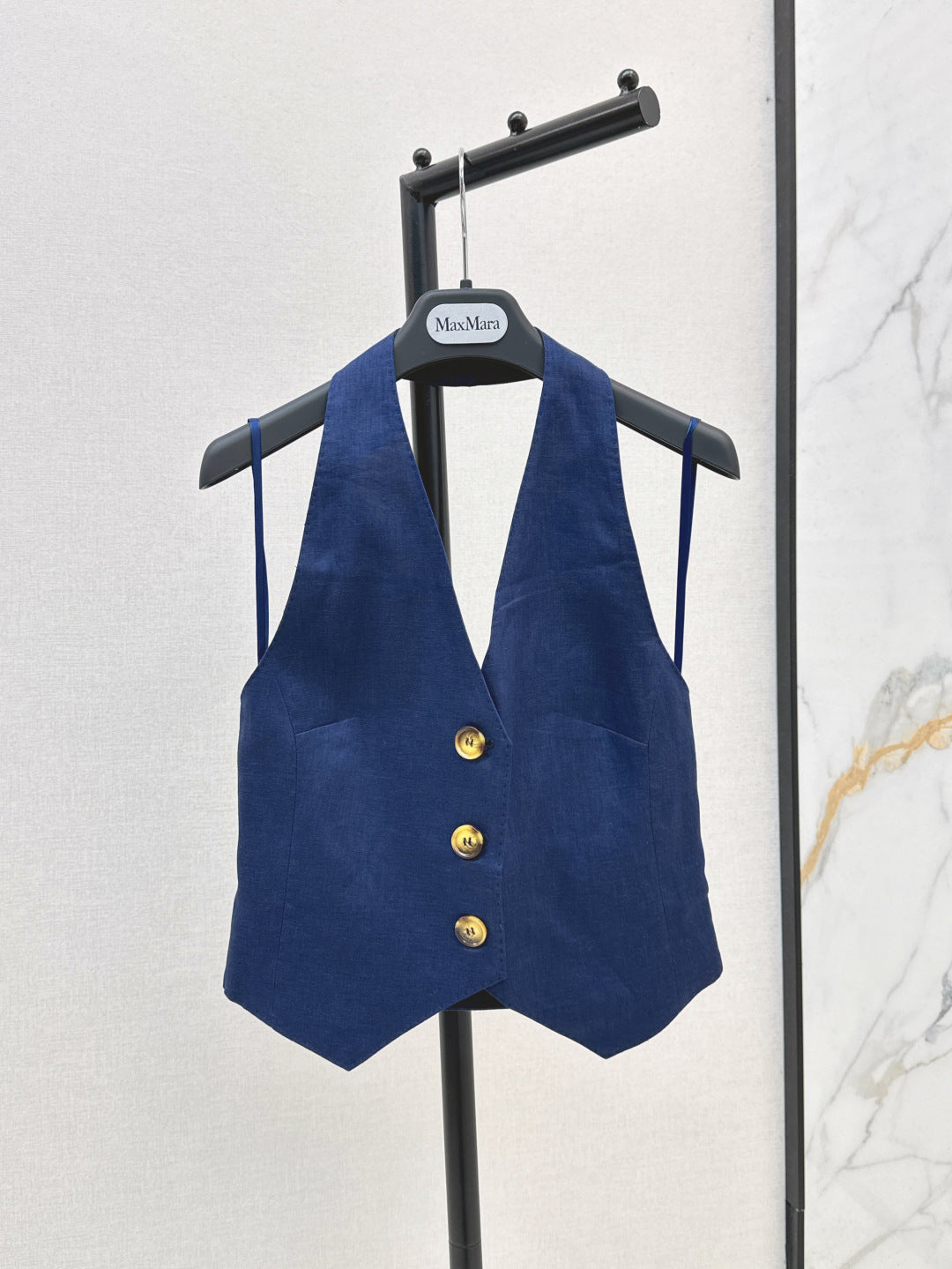 Max 25ss linen vest