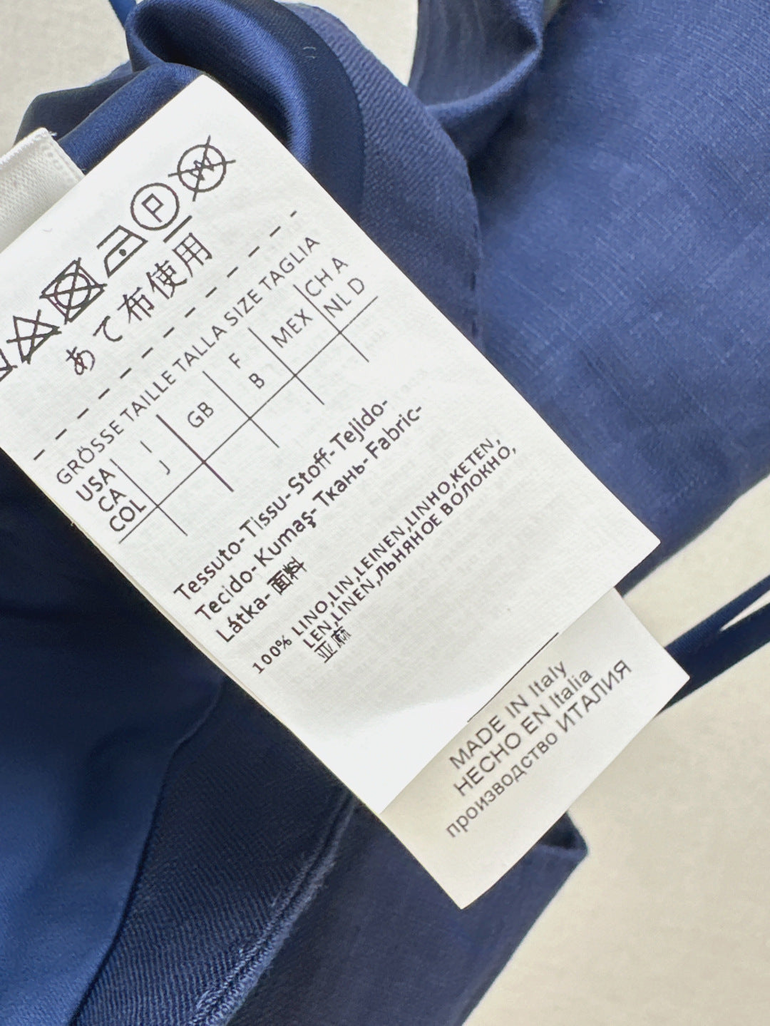 Max 25ss linen vest