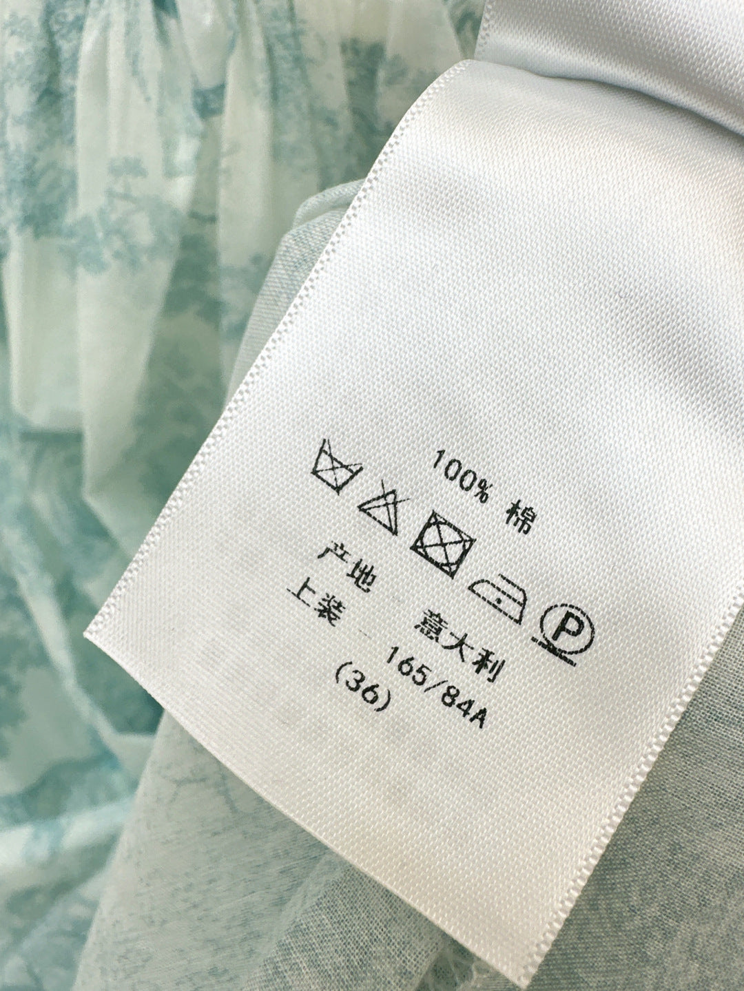 CD 25SS print dress