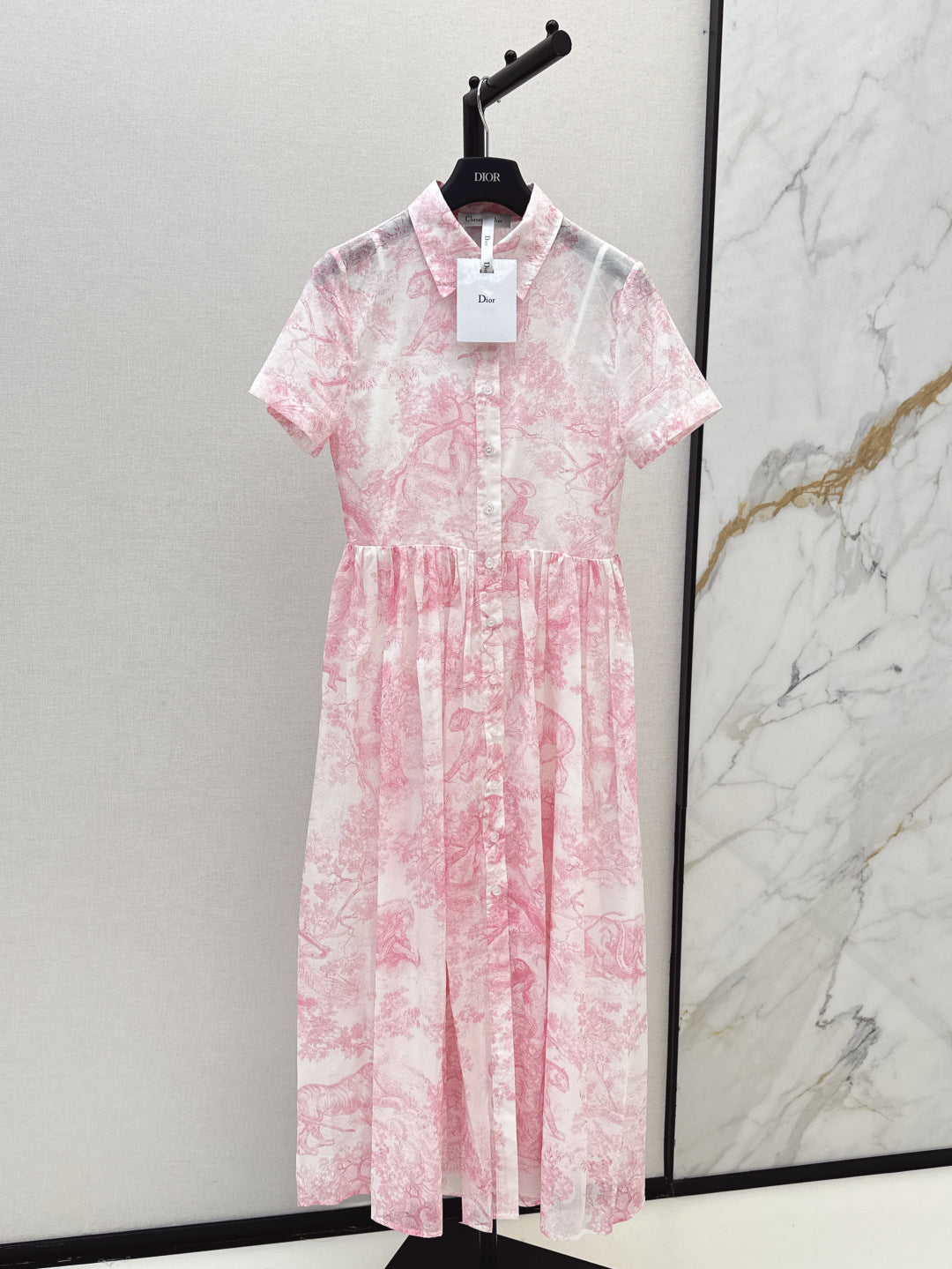 CD 25SS print dress