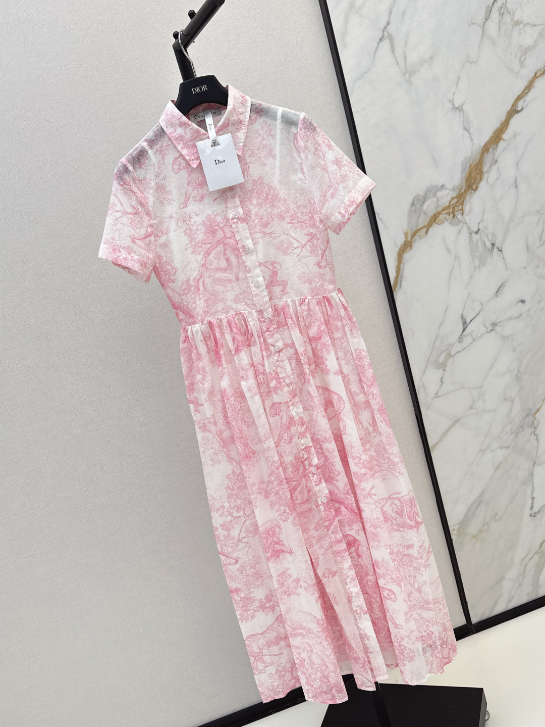 CD 25SS print dress