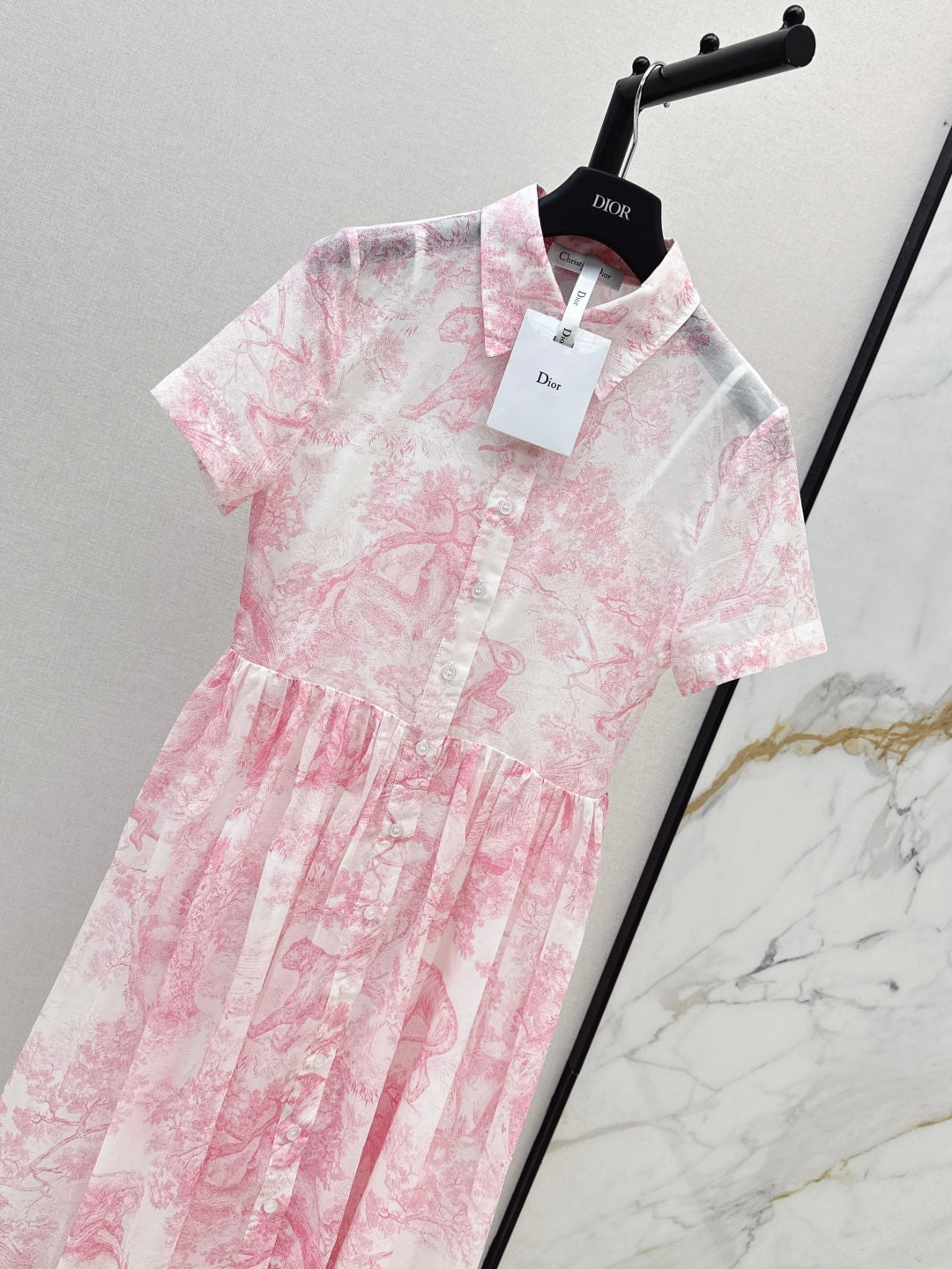 CD 25SS print dress