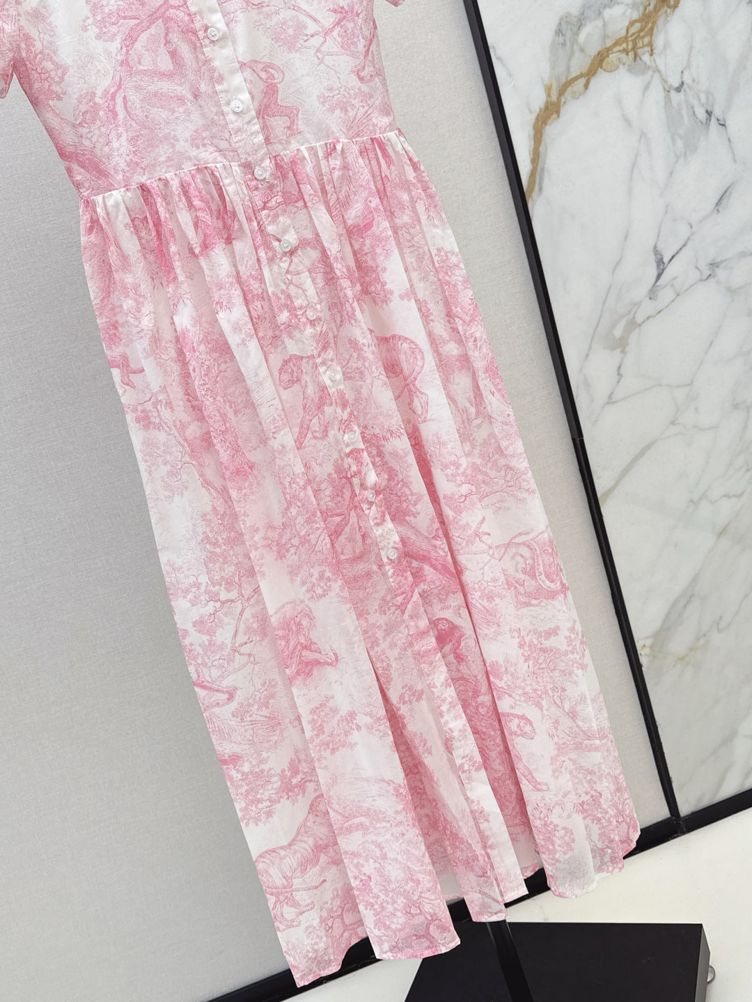 CD 25SS print dress